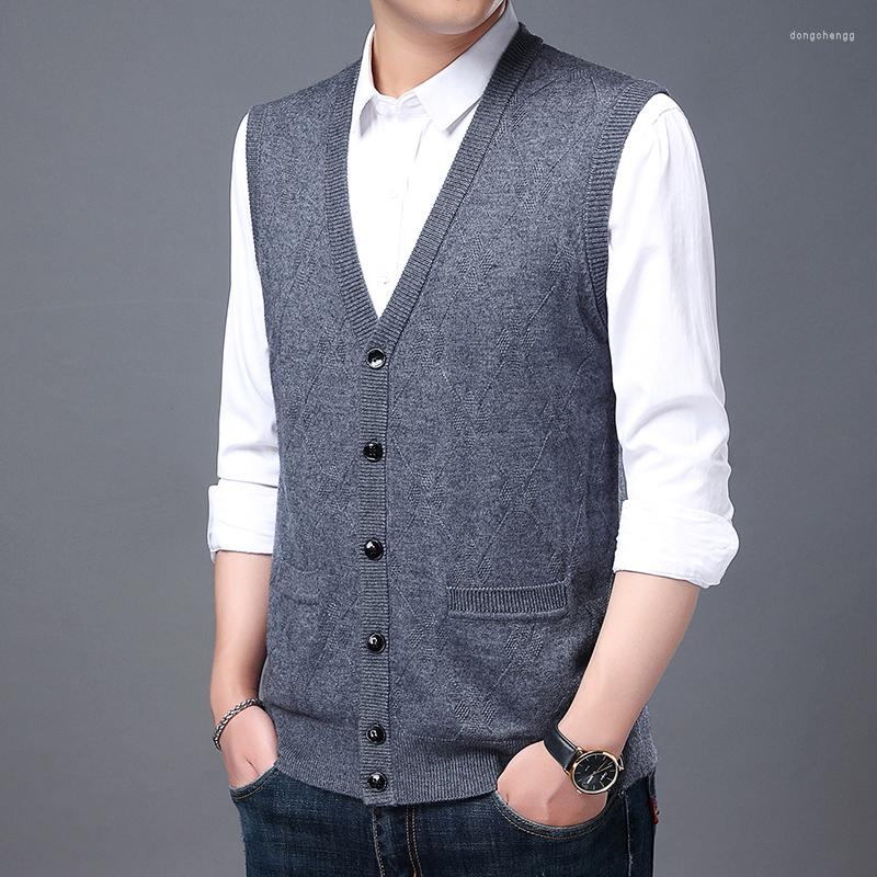 Men's Vests 2022 Autum Fashion Brand Knit Sweater Vest Cardigan Mens V Neck Korean High Quality Cool Woolen Casual Winter Clothes, Sky blue
Men's Vests 2022 Autum Fashion Brand Knit Sweater Vest Cardigan Mens V Neck Korean High Quality Cool Woolen Casual Winter Clothes, Sky blue