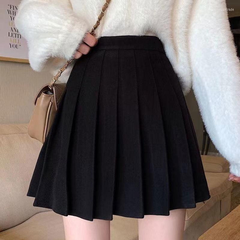 Skirts Pleated Skirt Short High Waist A-line Half Length Women' Summer Autumn Spring 2022 JK Uniform Looks Thin, Black
Skirts Pleated Skirt Short High Waist A-line Half Length Women' Summer Autumn Spring 2022 JK Uniform Looks Thin, Black