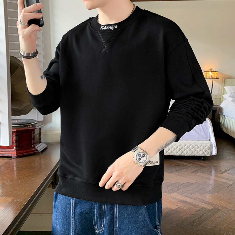 Vintage Sweatshirt Men Casual Spring and Autumn Crew Sweatshirt Korean Fashion High Street Clothing Hoodies No Hood Slim, Brown
Vintage Sweatshirt Men Casual Spring and Autumn Crew Sweatshirt Korean Fashion High Street Clothing Hoodies No Hood Slim, Brown