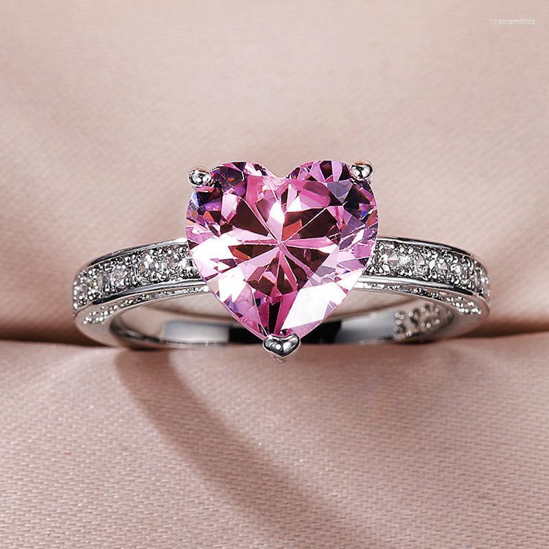 Wedding Rings Luxury Solitaire Women Heart Engagement Pink Cubic Zirconia Proposal For Girlfriend Fine Anniversary GiftWedding WeddingWeddin
Wedding Rings Luxury Solitaire Women Heart Engagement Pink Cubic Zirconia Proposal For Girlfriend Fine Anniversary GiftWedding WeddingWeddin