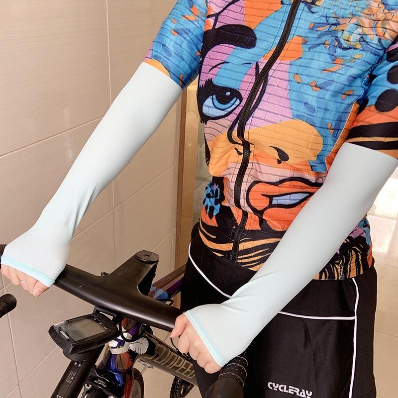 Racing Jackets Cycling Ice Fabric Running Camping Arm Warmers Basketball Sleeve Outdoor Sports Sleeves, Random style
Racing Jackets Cycling Ice Fabric Running Camping Arm Warmers Basketball Sleeve Outdoor Sports Sleeves, Random style