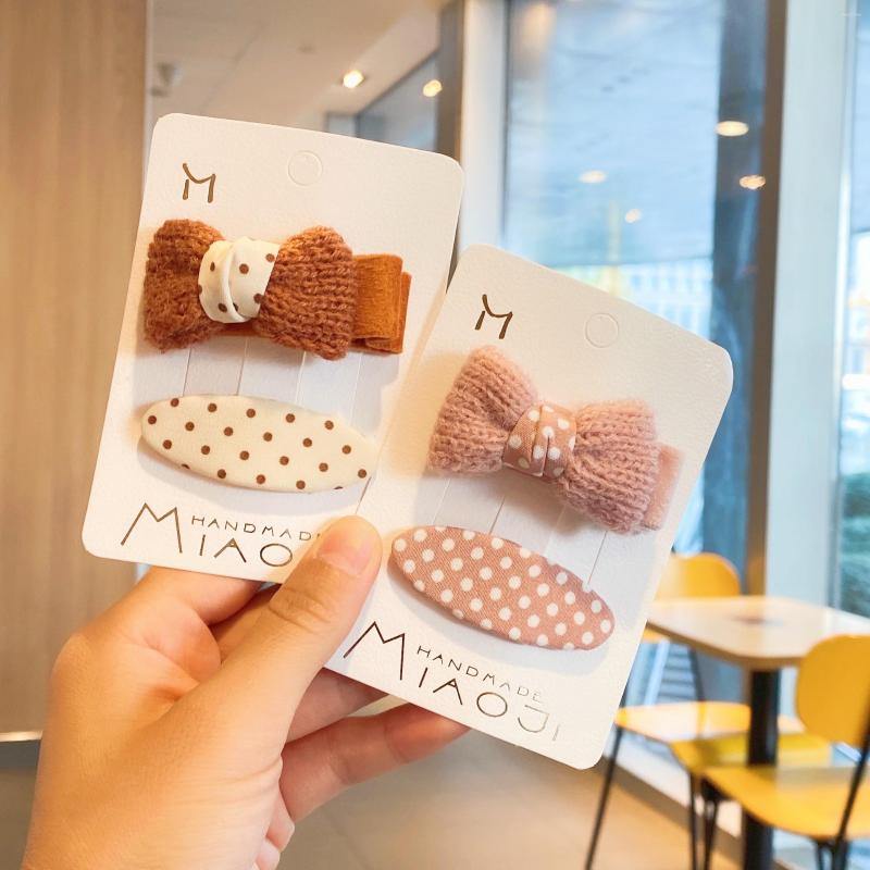 Hair Accessories Knitted Style Clips Bow Pins For Girls Children Styling Tools Barrettes Wear Hairpin 2PCS, 01
Hair Accessories Knitted Style Clips Bow Pins For Girls Children Styling Tools Barrettes Wear Hairpin 2PCS, 01