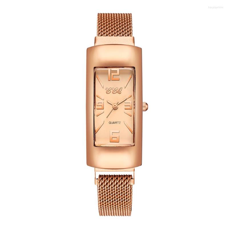 Wristwatches Women Fashion Magnet Mesh Strap Watch 2022 Female Casual Rectangle Dial Wristwatch Relogio Feminino Clock
Wristwatches Women Fashion Magnet Mesh Strap Watch 2022 Female Casual Rectangle Dial Wristwatch Relogio Feminino Clock