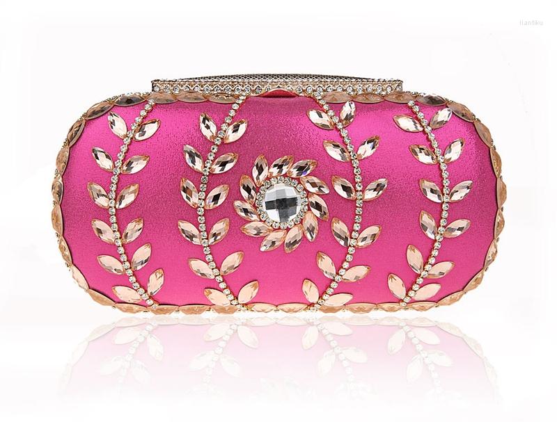 Evening Bags 2022 Pink Ladies Zircon Banquet Wedding Bag Clutch Handbag Birthday Gift Party Bride Makeup Purse Bolso 0525, Black
Evening Bags 2022 Pink Ladies Zircon Banquet Wedding Bag Clutch Handbag Birthday Gift Party Bride Makeup Purse Bolso 0525, Black