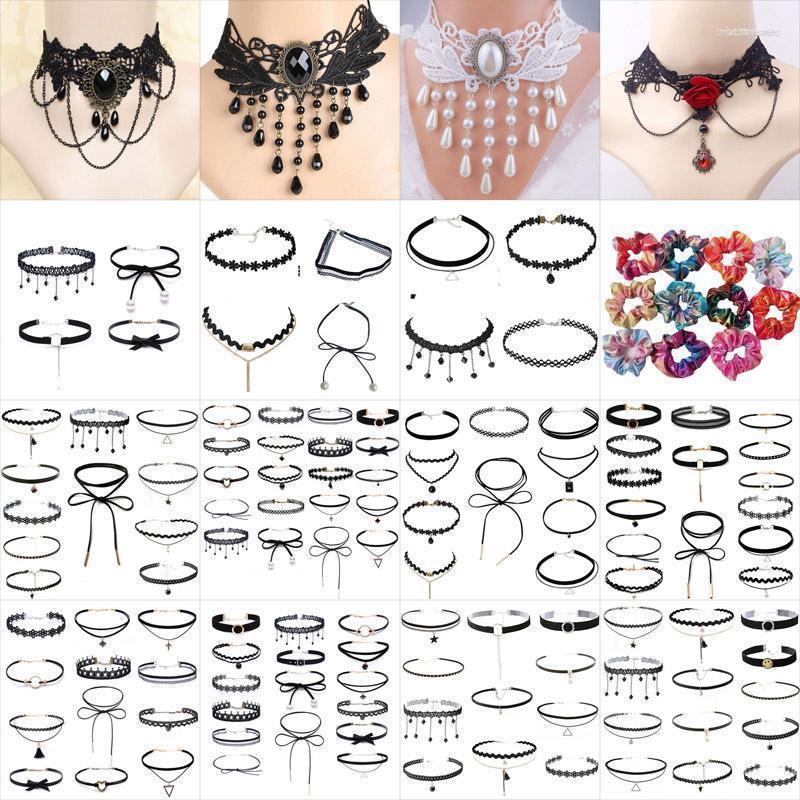 Choker Chokers Lace Gothic For Ladies Women Flower Sexy Fashion Velvet Rose Beads Necklace Girl Party Wearing
Choker Chokers Lace Gothic For Ladies Women Flower Sexy Fashion Velvet Rose Beads Necklace Girl Party Wearing