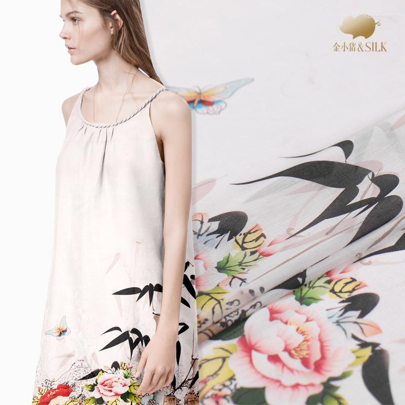 Clothing Fabric 140cm Digital Printing Silk Linen 12mm Meters Perspective Dress Natural Wholesale Cloth
Clothing Fabric 140cm Digital Printing Silk Linen 12mm Meters Perspective Dress Natural Wholesale Cloth