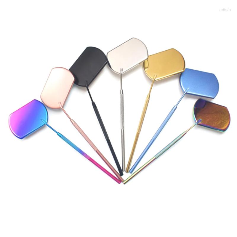 False Eyelashes 100pcs Stainless Steel Multifunction Checking Handheld Eyelash Mirror Portable Extension Tools Beauty Makeup
False Eyelashes 100pcs Stainless Steel Multifunction Checking Handheld Eyelash Mirror Portable Extension Tools Beauty Makeup