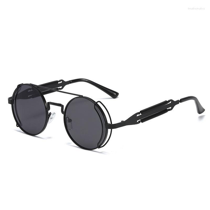 Sunglasses Round Punk For Women Vintage Shades Female Metal Frame Fashion Oculos Eyeglasses Trend Gafas Retro CH66249Sunglasses 
Sunglasses Round Punk For Women Vintage Shades Female Metal Frame Fashion Oculos Eyeglasses Trend Gafas Retro CH66249Sunglasses