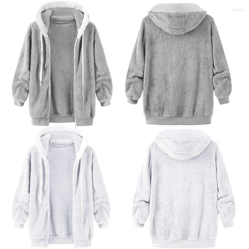 Women' Hoodies Women' Coral Fleece Hoodie Sweater Long Sleeve Plush Jacket Cardigan Fall Winter Warm Loose Plus Hooded Sweatshirt, Gy
Women' Hoodies Women' Coral Fleece Hoodie Sweater Long Sleeve Plush Jacket Cardigan Fall Winter Warm Loose Plus Hooded Sweatshirt, Gy