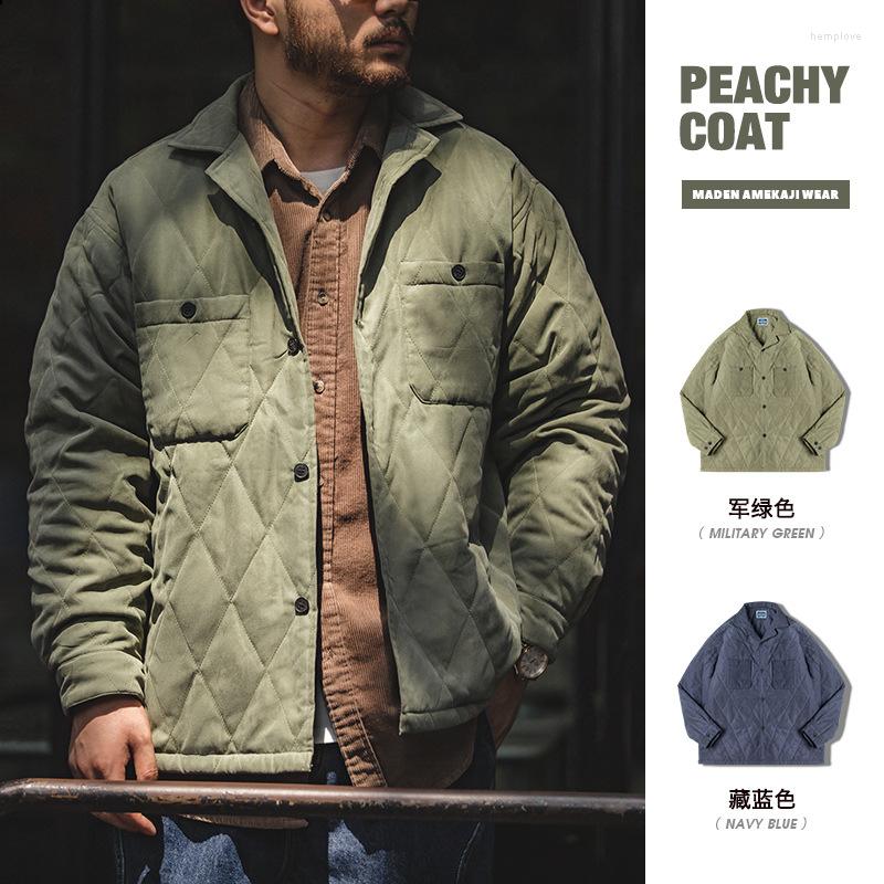 Men' Down 2022 European And American Vintage Leather Velvet Loose Lapel Ling Grid Cotton Clothes Thick Coat Winter Men, Army green
Men' Down 2022 European And American Vintage Leather Velvet Loose Lapel Ling Grid Cotton Clothes Thick Coat Winter Men, Army green
