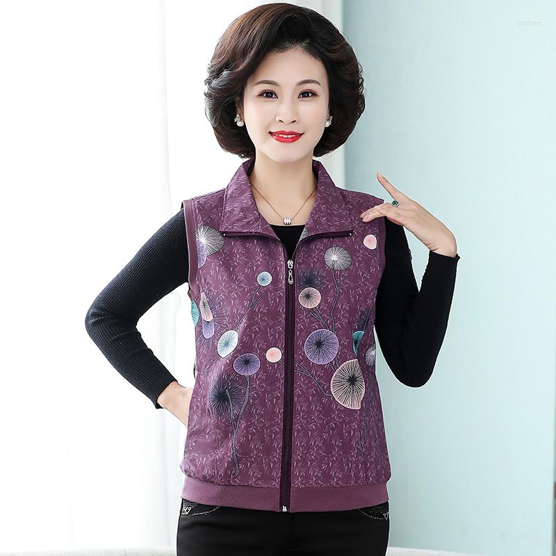 Women's Vests 5XL Sleeveless Jackets Coat Women Spring Fall Casual Pocket Zipper Waistcoat Cardigan Loose Mother, Purple
Women's Vests 5XL Sleeveless Jackets Coat Women Spring Fall Casual Pocket Zipper Waistcoat Cardigan Loose Mother, Purple
