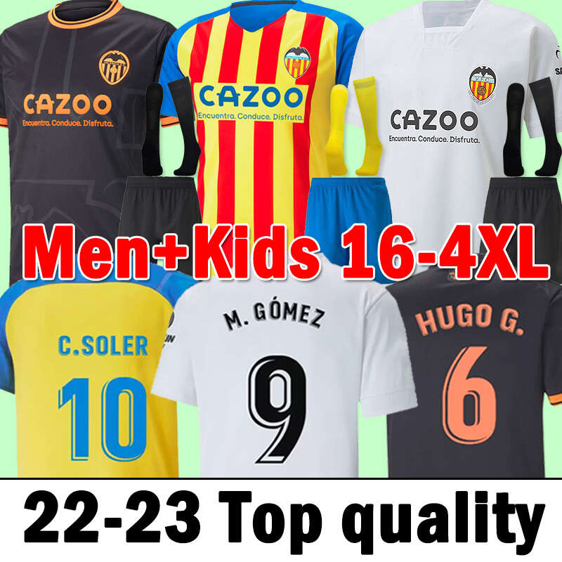 Xxxl 4xl Valencia Soccer Jerseys Cavani #7 Guedes Gameiro Florenzi Camisetas De Futbol Uniforms Rodrigo Gaya M .Gomez Jersey Men Kids, 22-23 home patch
Xxxl 4xl Valencia Soccer Jerseys Cavani #7 Guedes Gameiro Florenzi Camisetas De Futbol Uniforms Rodrigo Gaya M .Gomez Jersey Men Kids, 22-23 home patch