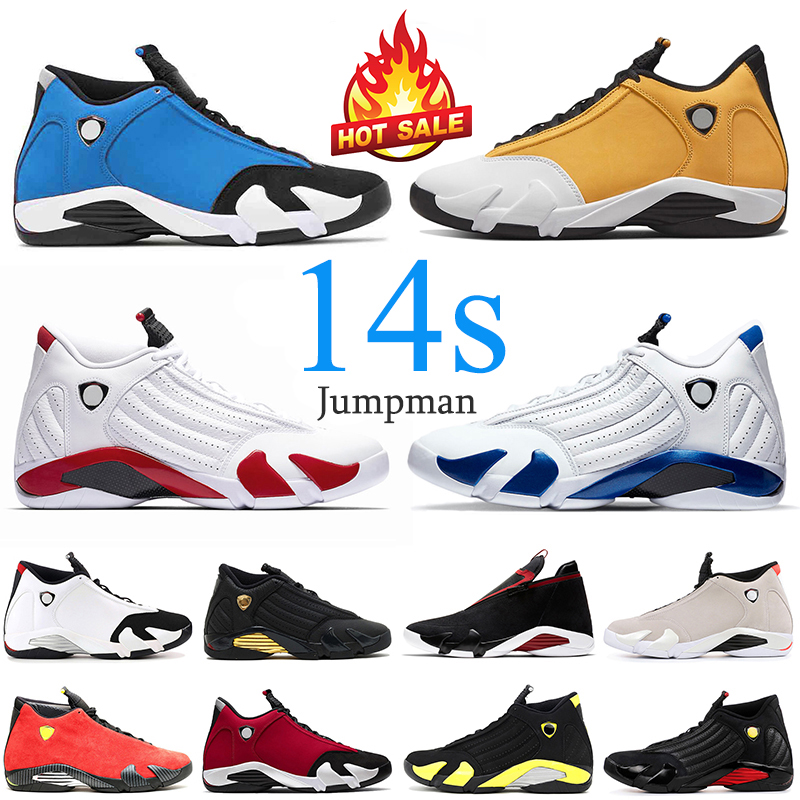 Jumpman 14 14s Men Basketball Shoes Ginger University Gold Hyper Royal Candy Cane Desert Sand Red Thunder Last Shot Mens Sneakers Outdoor Sports Trainers
Jumpman 14 14s Men Basketball Shoes Ginger University Gold Hyper Royal Candy Cane Desert Sand Red Thunder Last Shot Mens Sneakers Outdoor Sports Trainers