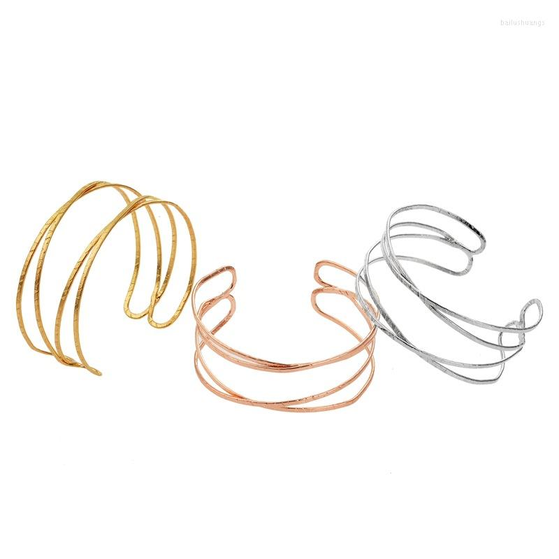 Bangle 2022 Punk Style Gold Silver Color Metal Line Cuff Bangles For Women Vintage Geometric Dorado Bracelets Female Jewelry
Bangle 2022 Punk Style Gold Silver Color Metal Line Cuff Bangles For Women Vintage Geometric Dorado Bracelets Female Jewelry