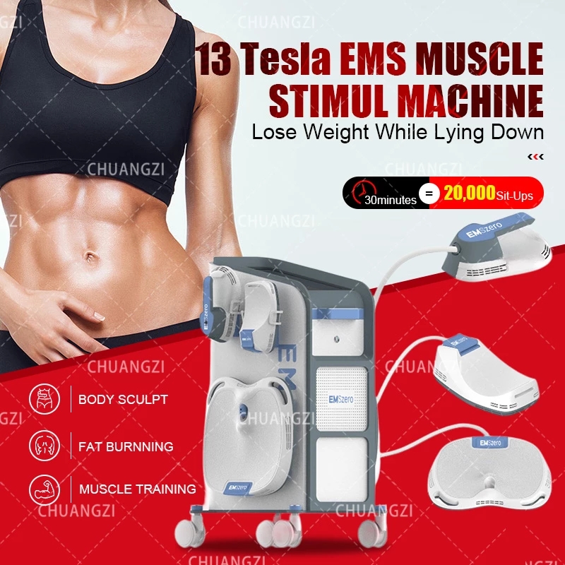DLS-EMSlim 4 handles EMT Body Slim Muscle Stimulation EMSZERO Neo Sculpting-Machine Body-Sculpting Machine for Salon
DLS-EMSlim 4 handles EMT Body Slim Muscle Stimulation EMSZERO Neo Sculpting-Machine Body-Sculpting Machine for Salon