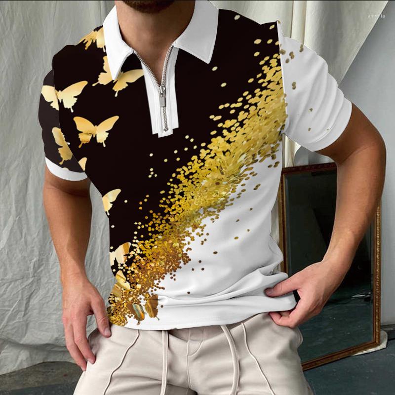 Men's Polos 2022 Summer High Quality Casual Fashion Polo Shirt Low-key Butterfly Pattern Men's Lapel Zipper T-shirt Street Wear, Kttsmd2218113
Men's Polos 2022 Summer High Quality Casual Fashion Polo Shirt Low-key Butterfly Pattern Men's Lapel Zipper T-shirt Street Wear, Kttsmd2218113