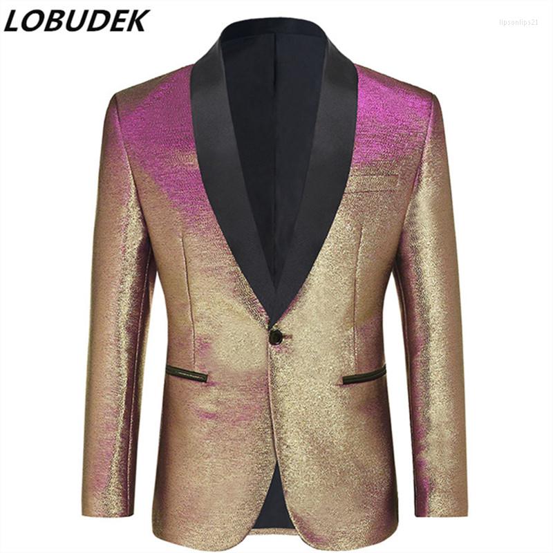 Men' Suits Shawl Collar Shiny Silk Suit Jackets Men Singer Host Slim Thin Blazers Tuxedo Stage Clothes Prom Wedding Groom Coat Costume, Blue green
Men' Suits Shawl Collar Shiny Silk Suit Jackets Men Singer Host Slim Thin Blazers Tuxedo Stage Clothes Prom Wedding Groom Coat Costume, Blue green