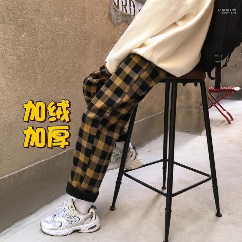 Men's Pants Winter 2022 Men's Thickened Casual Loose Check Print Simple Fashion Young Sports Trend, Army green
Men's Pants Winter 2022 Men's Thickened Casual Loose Check Print Simple Fashion Young Sports Trend, Army green