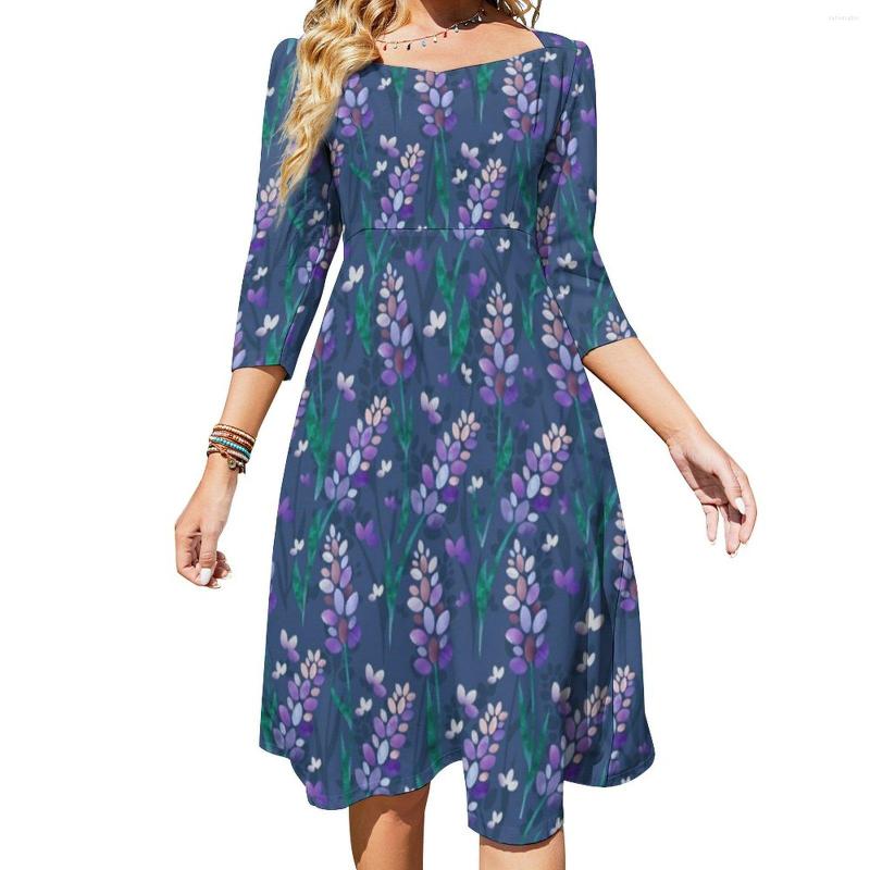 Casual Dresses Lavender Fields Dress Purple Floral Print Elegant Summer Sexy Square Collar Aesthetic Custom Big Size 6XL, Style-12
Casual Dresses Lavender Fields Dress Purple Floral Print Elegant Summer Sexy Square Collar Aesthetic Custom Big Size 6XL, Style-12