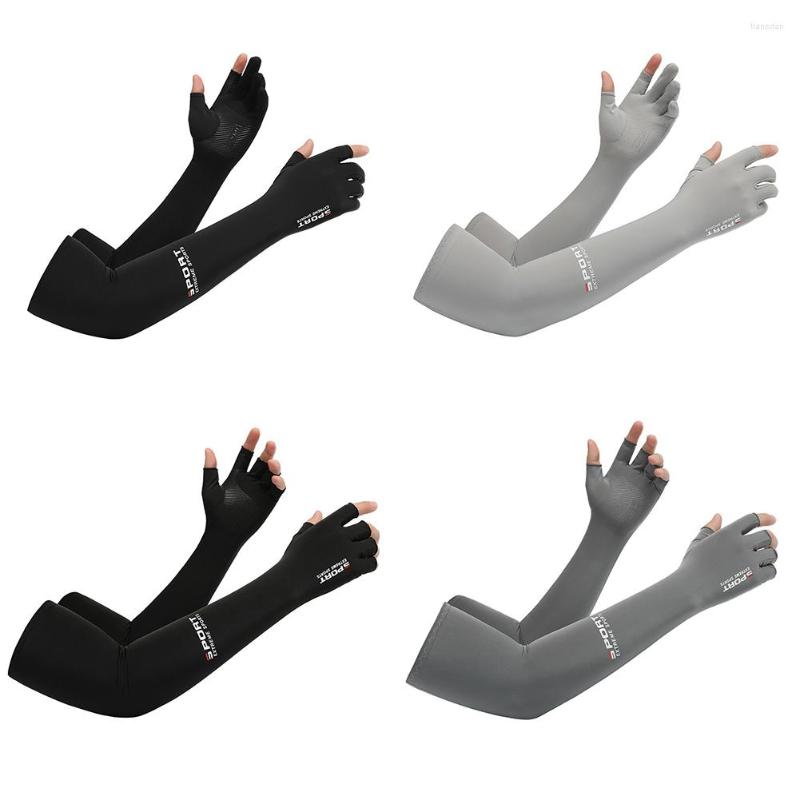 Knee Pads Summer Ice Fabric Arm Sleeves Half Finger Unisex Sun UV Protection Outdoor Sports Running Cycling Sunshade Cover For Adult, Black
Knee Pads Summer Ice Fabric Arm Sleeves Half Finger Unisex Sun UV Protection Outdoor Sports Running Cycling Sunshade Cover For Adult, Black