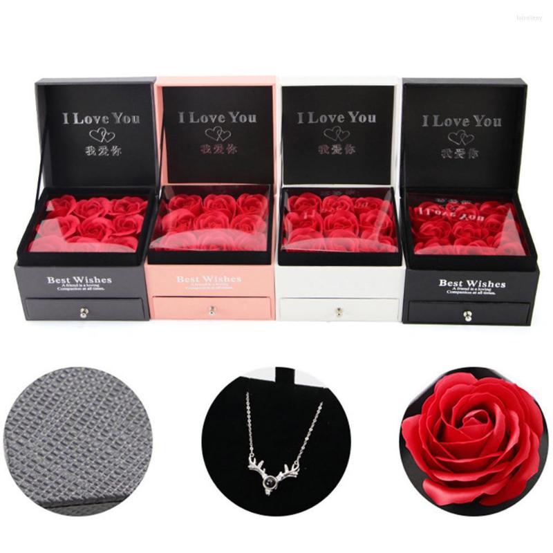 Jewelry Pouches Ring Box Necklace Holder Paper 9Pcs Faux Rose Flower Present Gift Case Display Wedding Hold
Jewelry Pouches Ring Box Necklace Holder Paper 9Pcs Faux Rose Flower Present Gift Case Display Wedding Hold