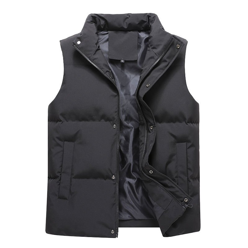 Men's Vests Couple'S Vest Men'S And Women'S Autumn And Winter Solid Color Coat Korean Version Trend Loose 130Kg Down Cotton Youth Waistcoat 220930, Black
Men's Vests Couple'S Vest Men'S And Women'S Autumn And Winter Solid Color Coat Korean Version Trend Loose 130Kg Down Cotton Youth Waistcoat 220930, Black