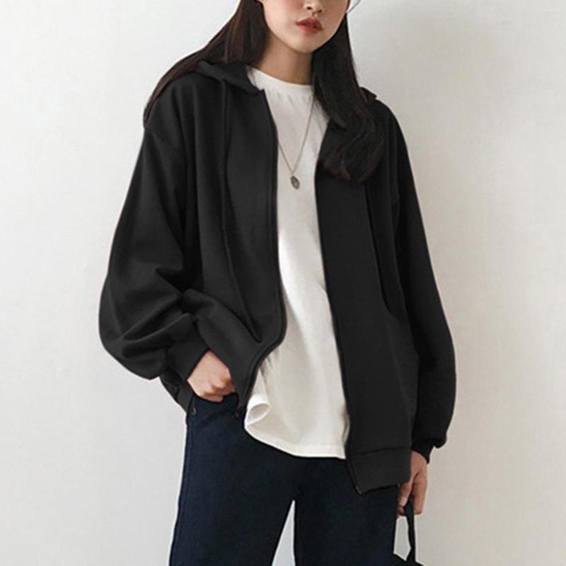 Women's Trench Coats 2022 Students Coat Fashion Women Parkas Solid Color Hooded Top Long Sleeve Loose Autumn Sports Casual 4, Black
Women's Trench Coats 2022 Students Coat Fashion Women Parkas Solid Color Hooded Top Long Sleeve Loose Autumn Sports Casual 4, Black