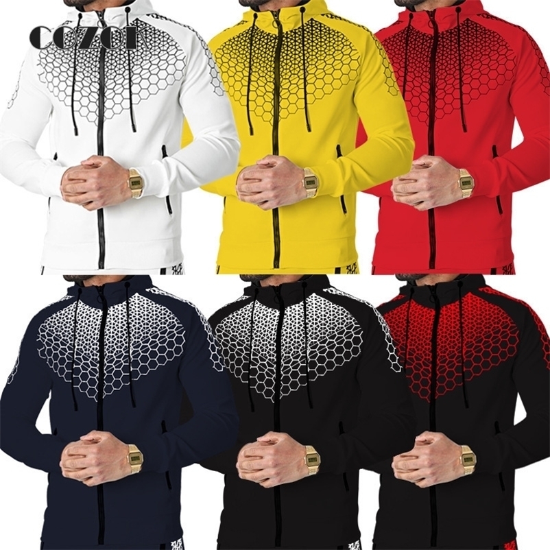 Men's Tracksuits Spring And Autumn High-quality Fashion 3d Sportswear Suit Long-sleeved Zipper Hoodie Jogging Pants 2-piece Set 220930, Black white
Men's Tracksuits Spring And Autumn High-quality Fashion 3d Sportswear Suit Long-sleeved Zipper Hoodie Jogging Pants 2-piece Set 220930, Black white