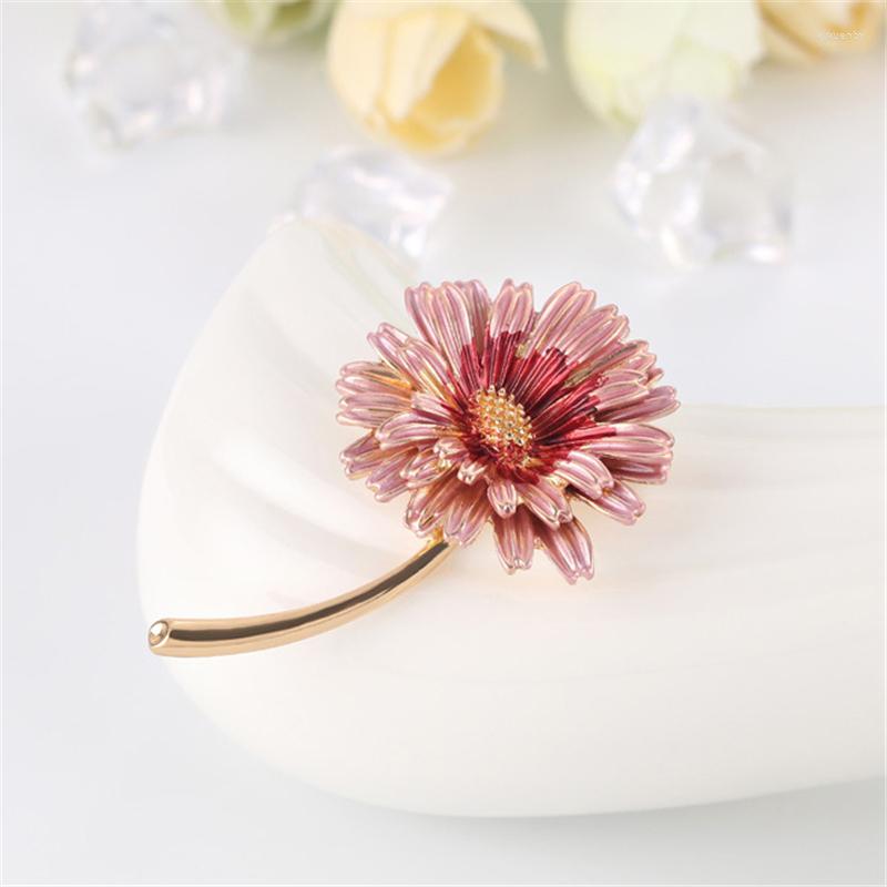 Brooches Pin Daisy Flower Series Gold Colorful Enameled Women Brooch Clothing Accessories 53mm X 33mm 1 Piece
Brooches Pin Daisy Flower Series Gold Colorful Enameled Women Brooch Clothing Accessories 53mm X 33mm 1 Piece