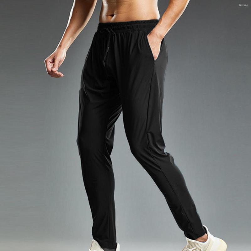 Men's Pants Men Jogging Sweatpants Ice Silk Loose High Stretch Training Spring Autumn Quick Dry Casual For Pantalones Hombre, Black
Men's Pants Men Jogging Sweatpants Ice Silk Loose High Stretch Training Spring Autumn Quick Dry Casual For Pantalones Hombre, Black