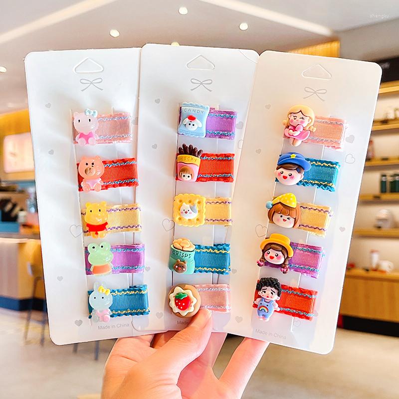 Hair Accessories 5/10 Pcs/Set Baby Girl Cute Cartoon Ornament Clips Children Full Cloth Does Not Hurt Hairpins Kid, Pink-2 pcs
Hair Accessories 5/10 Pcs/Set Baby Girl Cute Cartoon Ornament Clips Children Full Cloth Does Not Hurt Hairpins Kid, Pink-2 pcs