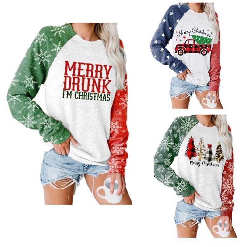 2022 Fall Clothes Women Pullover Sweater Christmas Letter Printed Long Sleeve Shirts Tops Ladies -3XL, 17523
2022 Fall Clothes Women Pullover Sweater Christmas Letter Printed Long Sleeve Shirts Tops Ladies -3XL, 17523