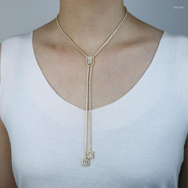 Choker Drop Ship Women Statement Layer Long Y Lariat Sexy Necklace Paved 2mm Cz Tennis Chain Necklaces Jewelry Gift
Choker Drop Ship Women Statement Layer Long Y Lariat Sexy Necklace Paved 2mm Cz Tennis Chain Necklaces Jewelry Gift