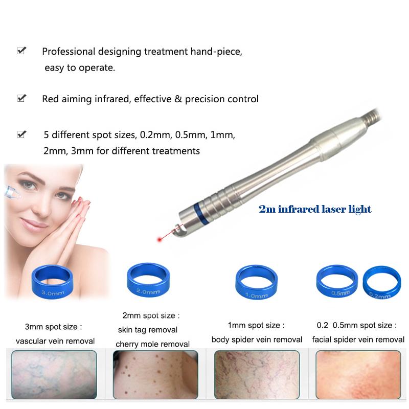Effective Vascular Blood Vessels Removal Spider Removal 980nm Diode Laser Beauty machine