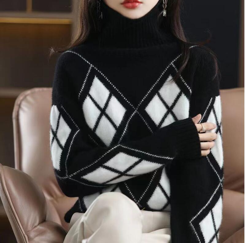 Women' Sweaters Fashion Oversized Pullovers Ladies Winter Loose Sweater Korean College Style Jumper Plaid Sweater, 05
Women' Sweaters Fashion Oversized Pullovers Ladies Winter Loose Sweater Korean College Style Jumper Plaid Sweater, 05