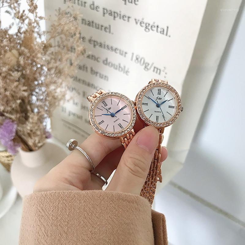 Wristwatches Light Luxury Niche Watch Female Chain Style Exquisite Small Girl Student Super Fairy Simple Temperament, Gold with powder
Wristwatches Light Luxury Niche Watch Female Chain Style Exquisite Small Girl Student Super Fairy Simple Temperament, Gold with powder