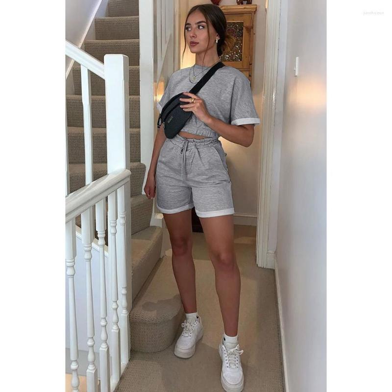 Women' Two Piece Pants -XL Women Two-piece Sports Clothes Set Solid Color Short Sleeve Round Collar Tops Elastic Waist Shorts Tracksuits, Black
Women' Two Piece Pants -XL Women Two-piece Sports Clothes Set Solid Color Short Sleeve Round Collar Tops Elastic Waist Shorts Tracksuits, Black
