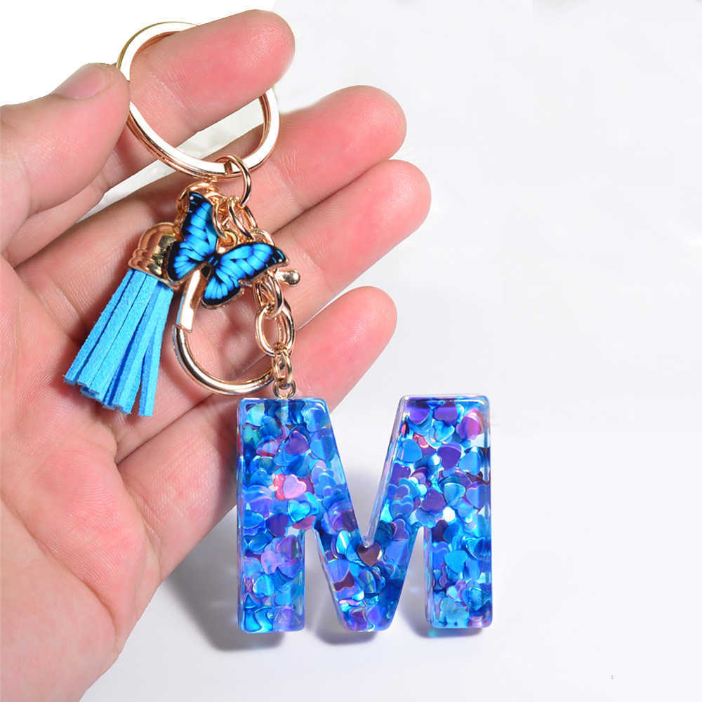 Key chainFlash filled resin letter key ring women s handbag alphabet band blue butterfly initials fashion
Key chainFlash filled resin letter key ring women s handbag alphabet band blue butterfly initials fashion