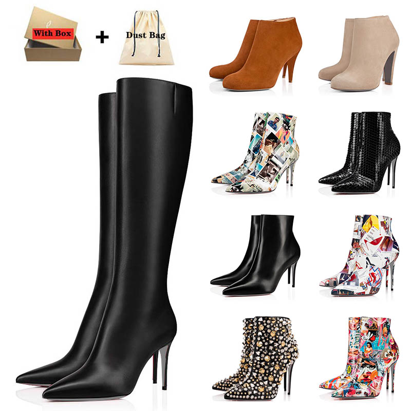 Designer Women Red Bottom High Heels Boots Over The Knee Boot Lady Womens Leathers Luxury Ankle Short Booties Bottoms Sexy so kate Style With Box, B1 35-42 9.5
Designer Women Red Bottom High Heels Boots Over The Knee Boot Lady Womens Leathers Luxury Ankle Short Booties Bottoms Sexy so kate Style With Box, B1 35-42 9.5