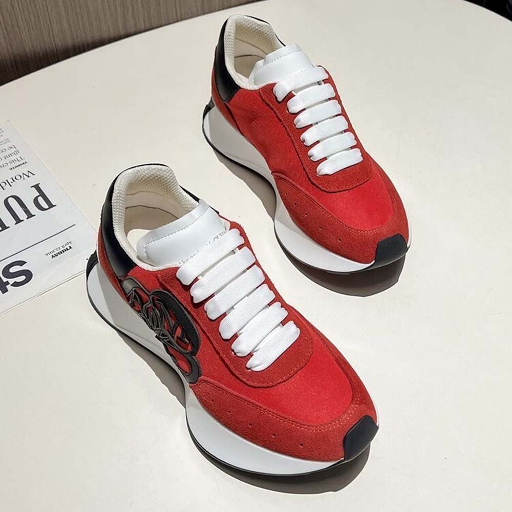 Sprint Runner Shoes Women men Sneakers Ladies Trainers Designer sneaker Nappa Leather Satin Twill Fashion Pink Black Embossed Navy Red Triple White 06
Sprint Runner Shoes Women men Sneakers Ladies Trainers Designer sneaker Nappa Leather Satin Twill Fashion Pink Black Embossed Navy Red Triple White 06