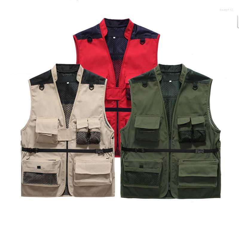 Men's Vests Leisure Men Casual Vest Pographer With Multi Pockets Outdoor Sleeveless Jacket Loose Baggy Waistcoat Man Clothing, Khaki
Men's Vests Leisure Men Casual Vest Pographer With Multi Pockets Outdoor Sleeveless Jacket Loose Baggy Waistcoat Man Clothing, Khaki