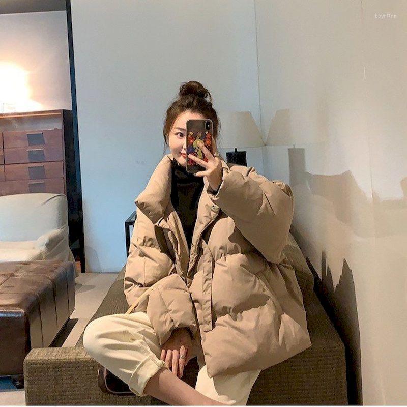 Women' Down Winter Parkas Women Quilted Coats Oversized Padded Jackets Loose Stand Collar High Street Thick Warm Female Jacket Top Clothes, Black
Women' Down Winter Parkas Women Quilted Coats Oversized Padded Jackets Loose Stand Collar High Street Thick Warm Female Jacket Top Clothes, Black