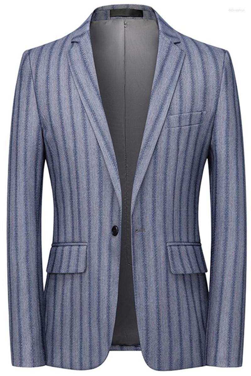 Men's Suits Mens Suit Jacket Blazer Notch Lapel Light Blue One Button Stripe Spring Autumn Regular Fit Casual Costumes Tuxedos
Men's Suits Mens Suit Jacket Blazer Notch Lapel Light Blue One Button Stripe Spring Autumn Regular Fit Casual Costumes Tuxedos