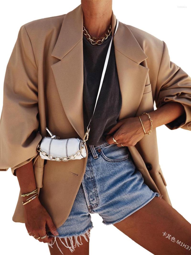 Women's Suits Mandylandy Women Elegant Autumn Blazer Coat Fashion Casual Long Sleeve Lapel Collar Double Breasted Jacket Outwear, White
Women's Suits Mandylandy Women Elegant Autumn Blazer Coat Fashion Casual Long Sleeve Lapel Collar Double Breasted Jacket Outwear, White
