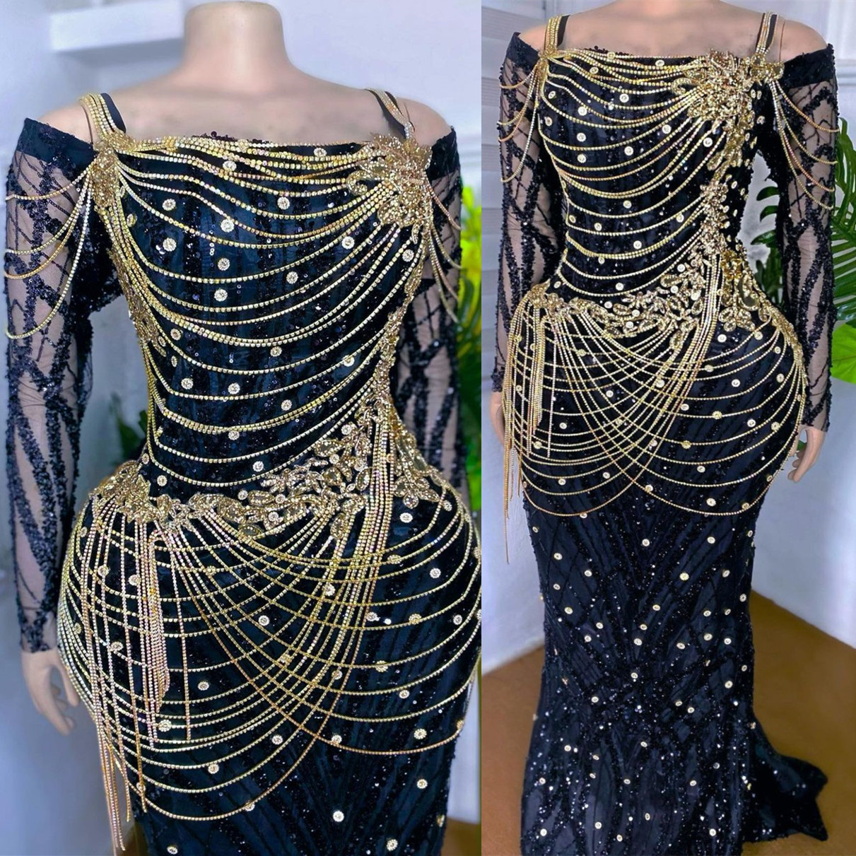 2022 Arabic Aso Ebi Luxurious Black Prom Dresses Beaded Crystals Pearls Evening Formal Party Second Reception Birthday Engagement Gowns Dress ZJ677, Light sky blue
2022 Arabic Aso Ebi Luxurious Black Prom Dresses Beaded Crystals Pearls Evening Formal Party Second Reception Birthday Engagement Gowns Dress ZJ677, Light sky blue