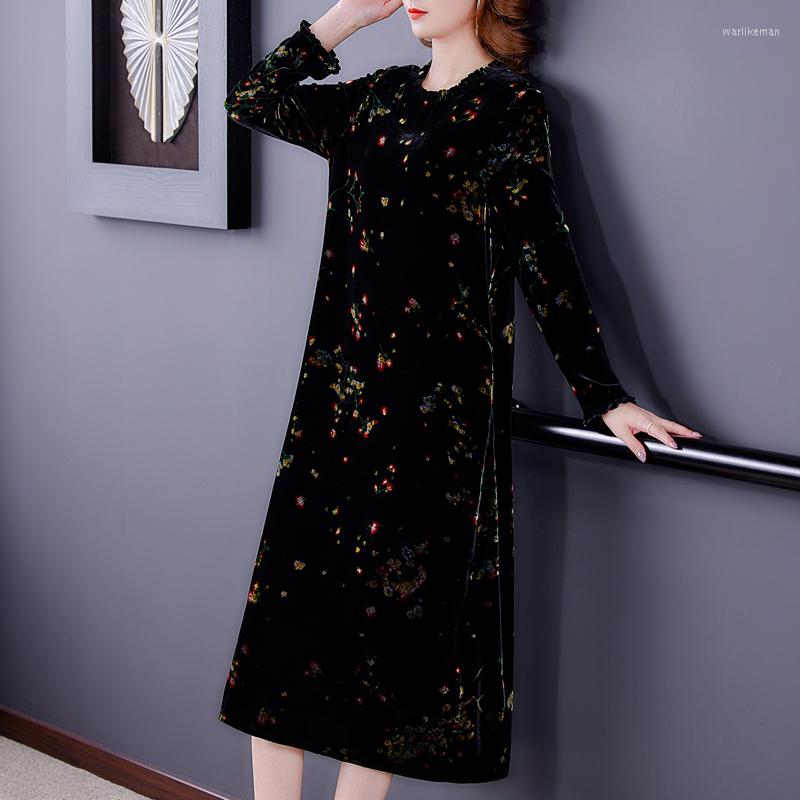 Casual Dresses ZUOMAN Women Autumn & Winter Elegant Velvet Dress Festa High Quality Long Cocktail Party Robe Femme Vintage Designer, Black
Casual Dresses ZUOMAN Women Autumn & Winter Elegant Velvet Dress Festa High Quality Long Cocktail Party Robe Femme Vintage Designer, Black