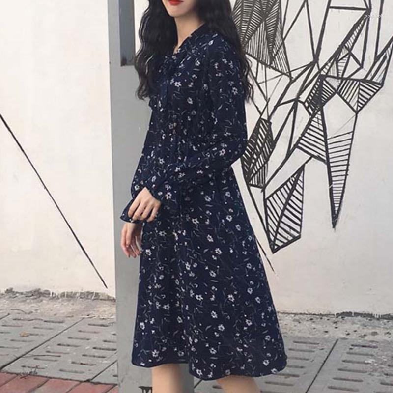 Casual Dresses XUXI Women Sexy Dress Summer 2022 Korean Neckline Tie Long Sleeve Fashion Floral Thin Chiffon Skirt Female E694, Picture color4
Casual Dresses XUXI Women Sexy Dress Summer 2022 Korean Neckline Tie Long Sleeve Fashion Floral Thin Chiffon Skirt Female E694, Picture color4