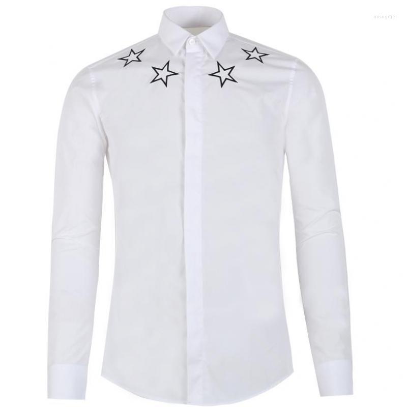 Men's Casual Shirts Arrival Men Shirt Slim Fit Pentagra Embroidery High Quality Camisa Masculina Chemise Homme 2XL 3XL, Black
Men's Casual Shirts Arrival Men Shirt Slim Fit Pentagra Embroidery High Quality Camisa Masculina Chemise Homme 2XL 3XL, Black