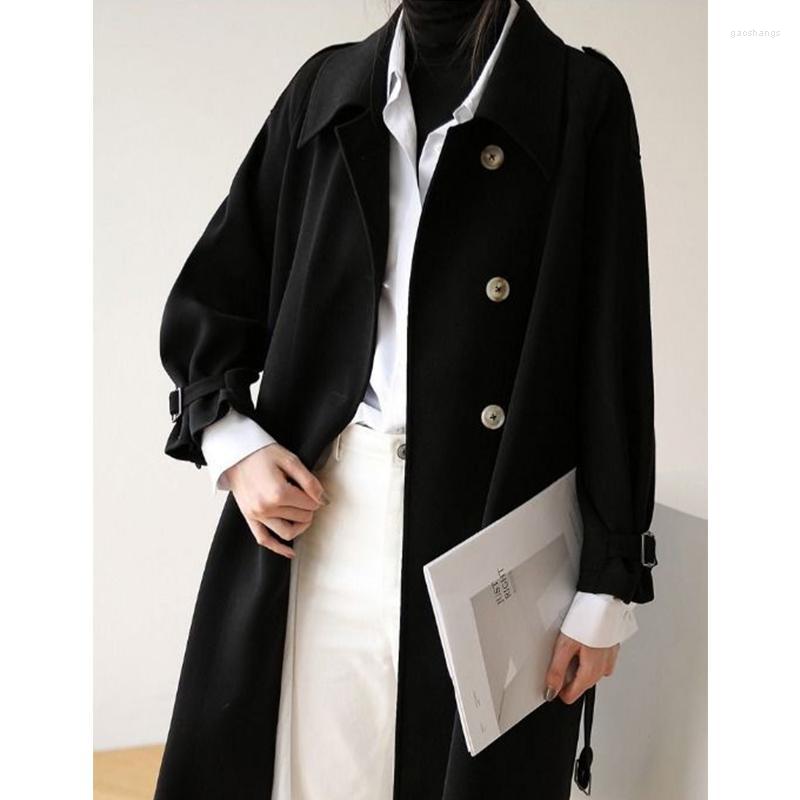 Women's Trench Coats Autumn And Winter Loose Fashion Windbreaker Women's Mid-length Over The Knee Atmospheric Temperament Coat, White
Women's Trench Coats Autumn And Winter Loose Fashion Windbreaker Women's Mid-length Over The Knee Atmospheric Temperament Coat, White