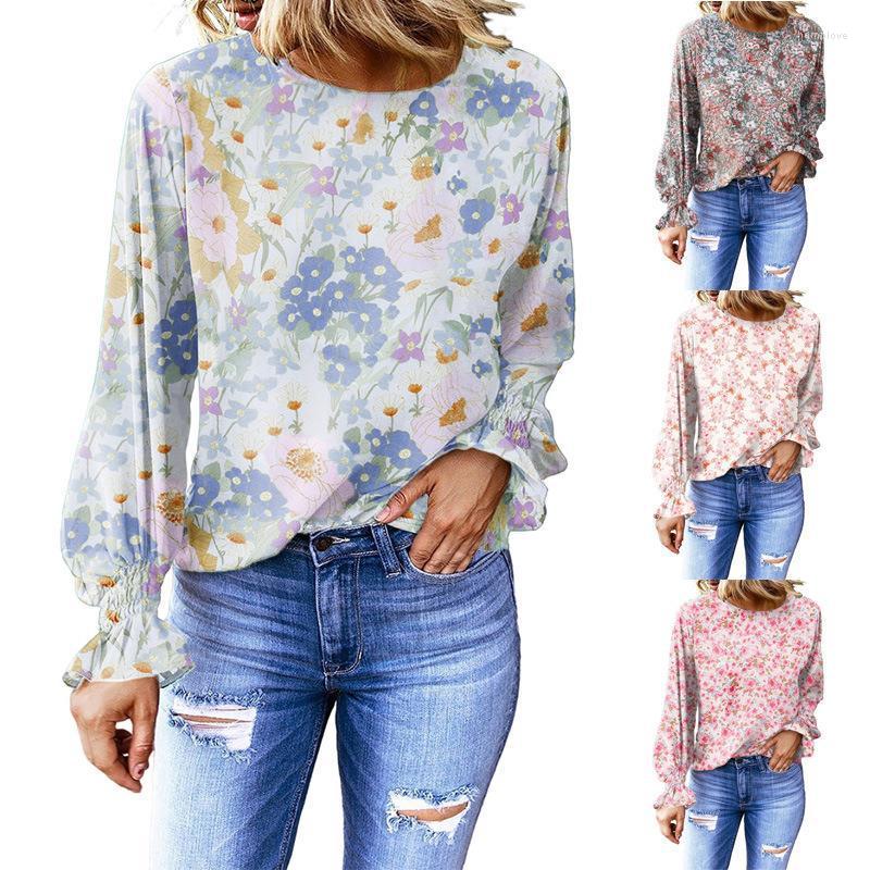 Women' T Shirts 2022 Autumn Clothes European And Beautiful Women' Floral Round Neck Shirt Lantern Sleeve Top, Same as pictures
Women' T Shirts 2022 Autumn Clothes European And Beautiful Women' Floral Round Neck Shirt Lantern Sleeve Top, Same as pictures